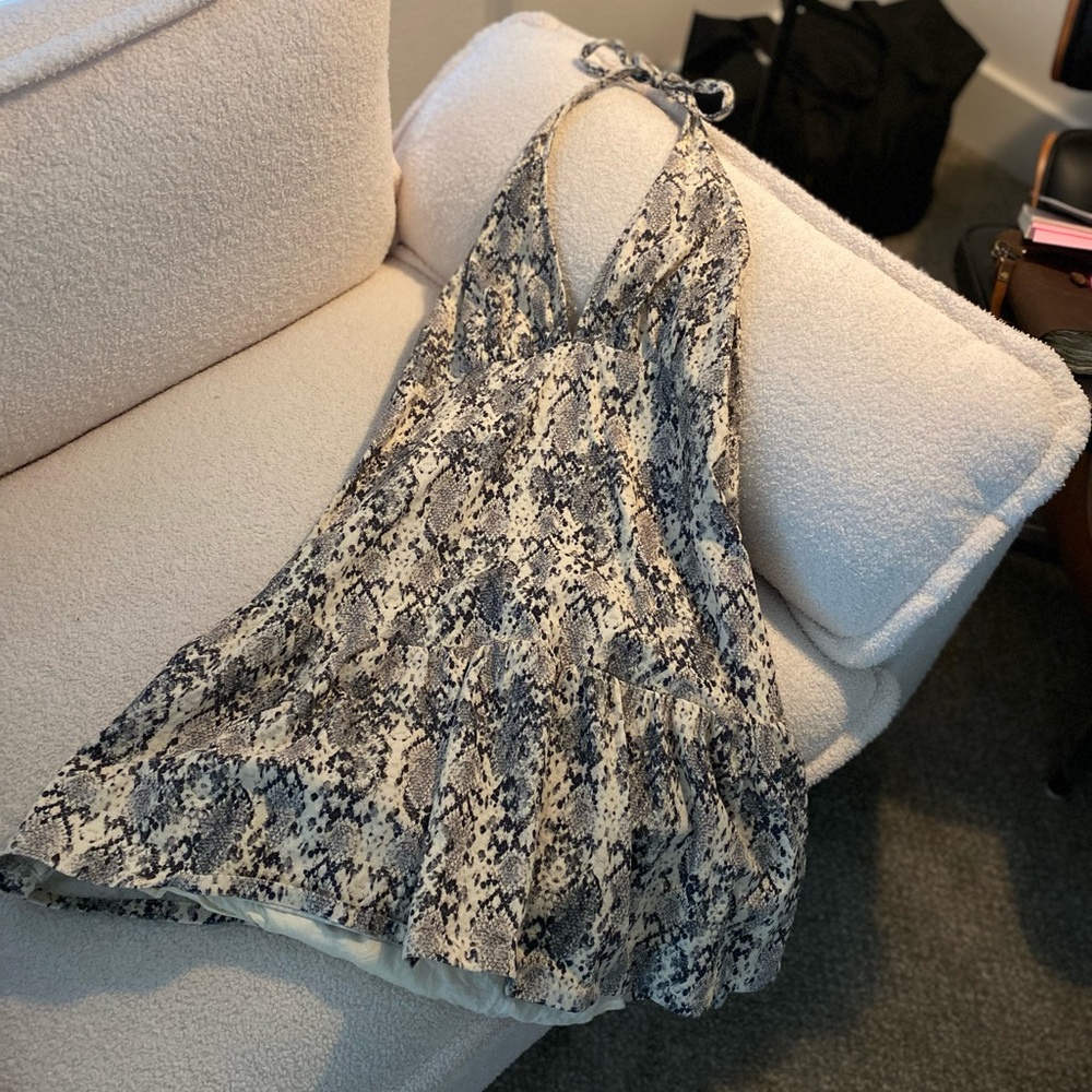 Stunning Free People Snakeskin Print Dress